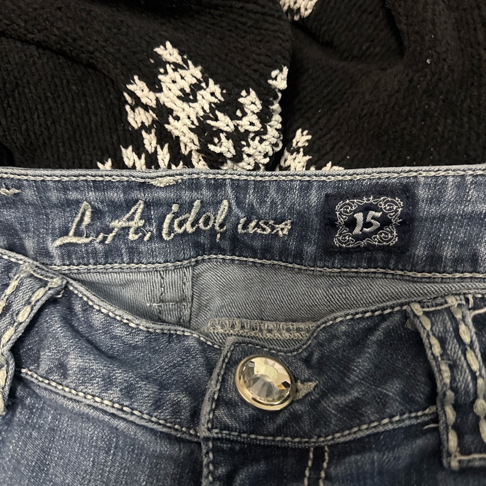 L.A. Idol Blue Jean Shorts